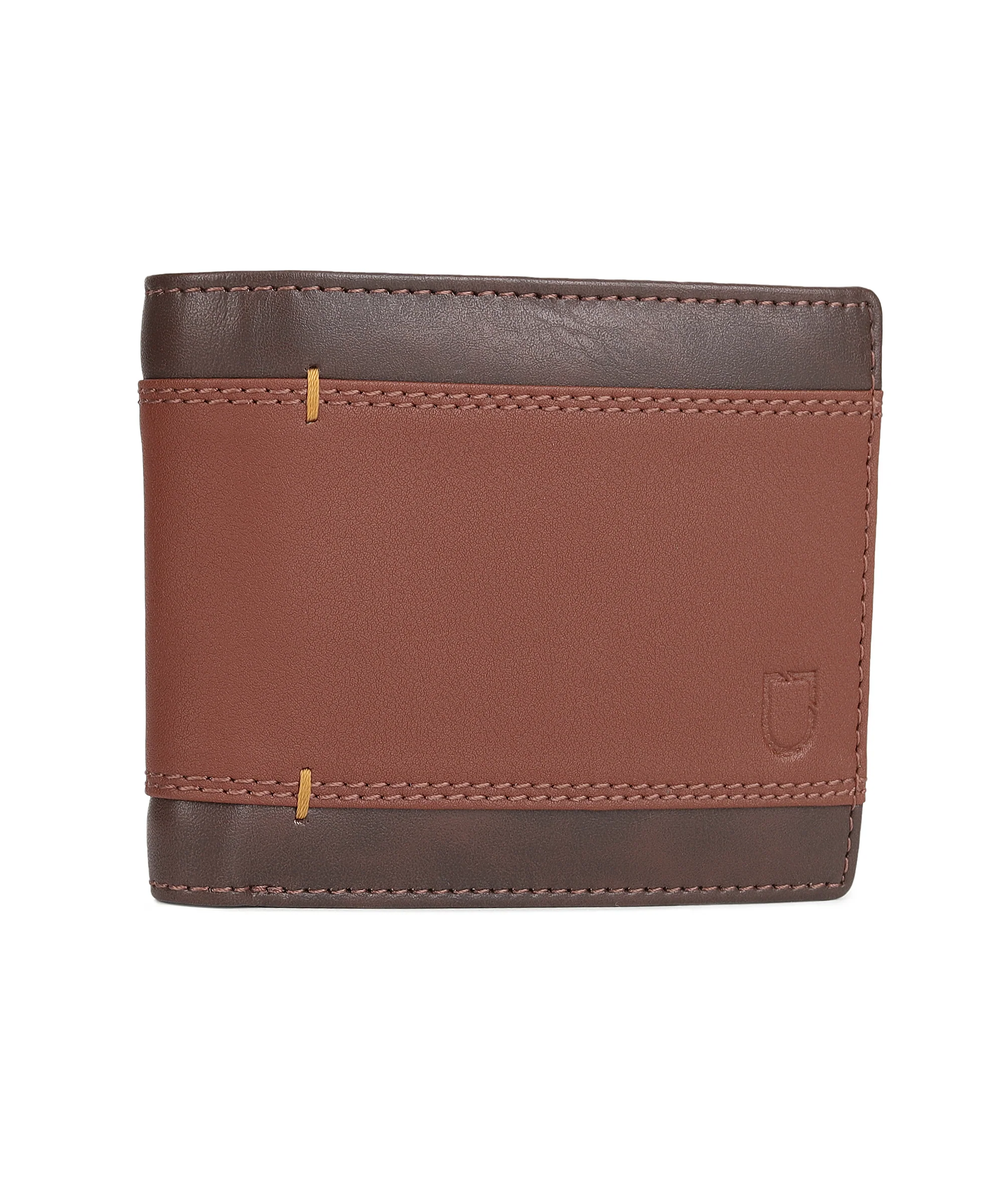Urbano Fashion Men's Brown Casual, Formal Leather Wallet-6 Card Slots - Image 2